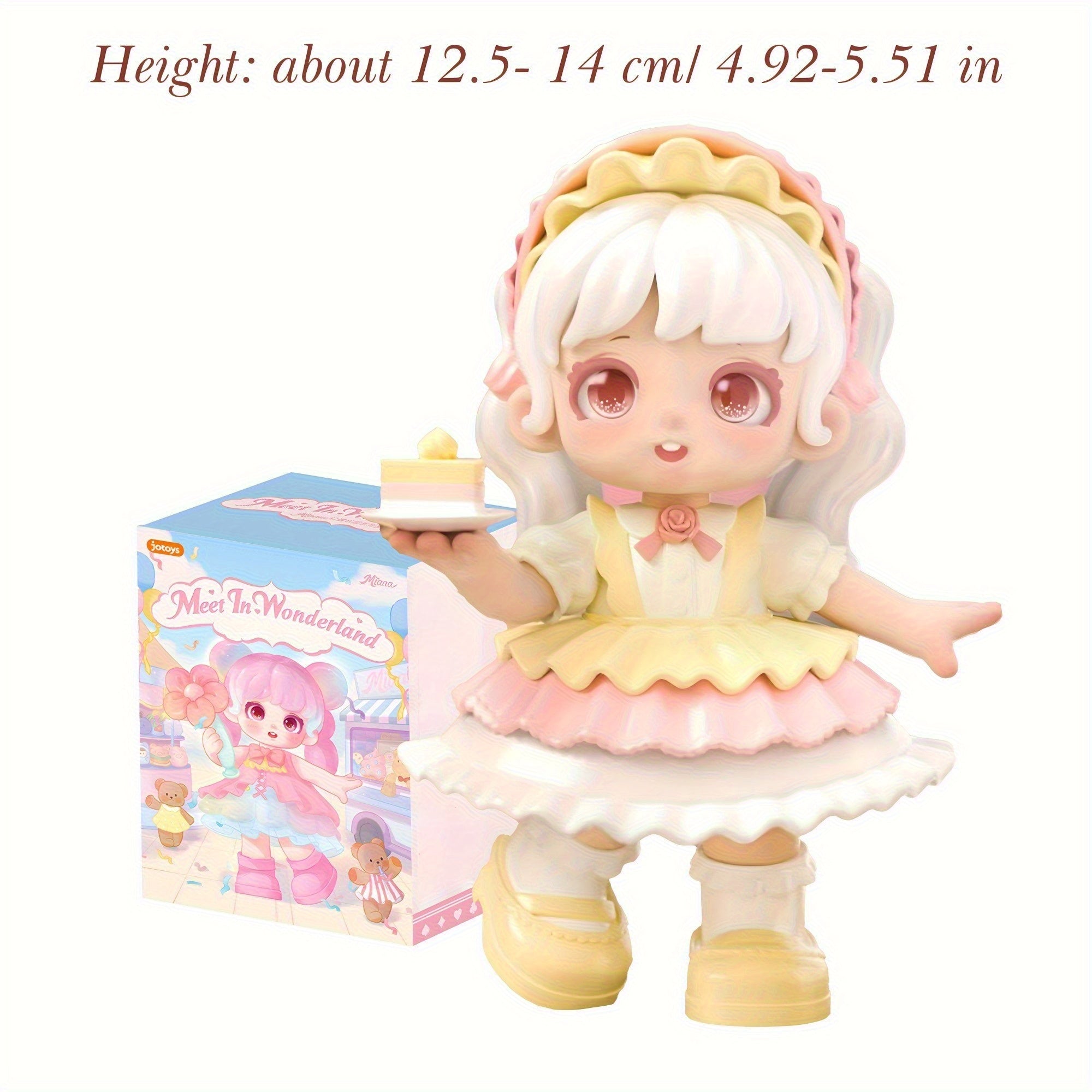 1 Random Single Piece Genuine Cute Doll- Mini Doll Series Desktop Ornament- Suitable for Birthday Gifts, Christmas& Halloween Decorations- Halloween Decorations, Best for Christmas