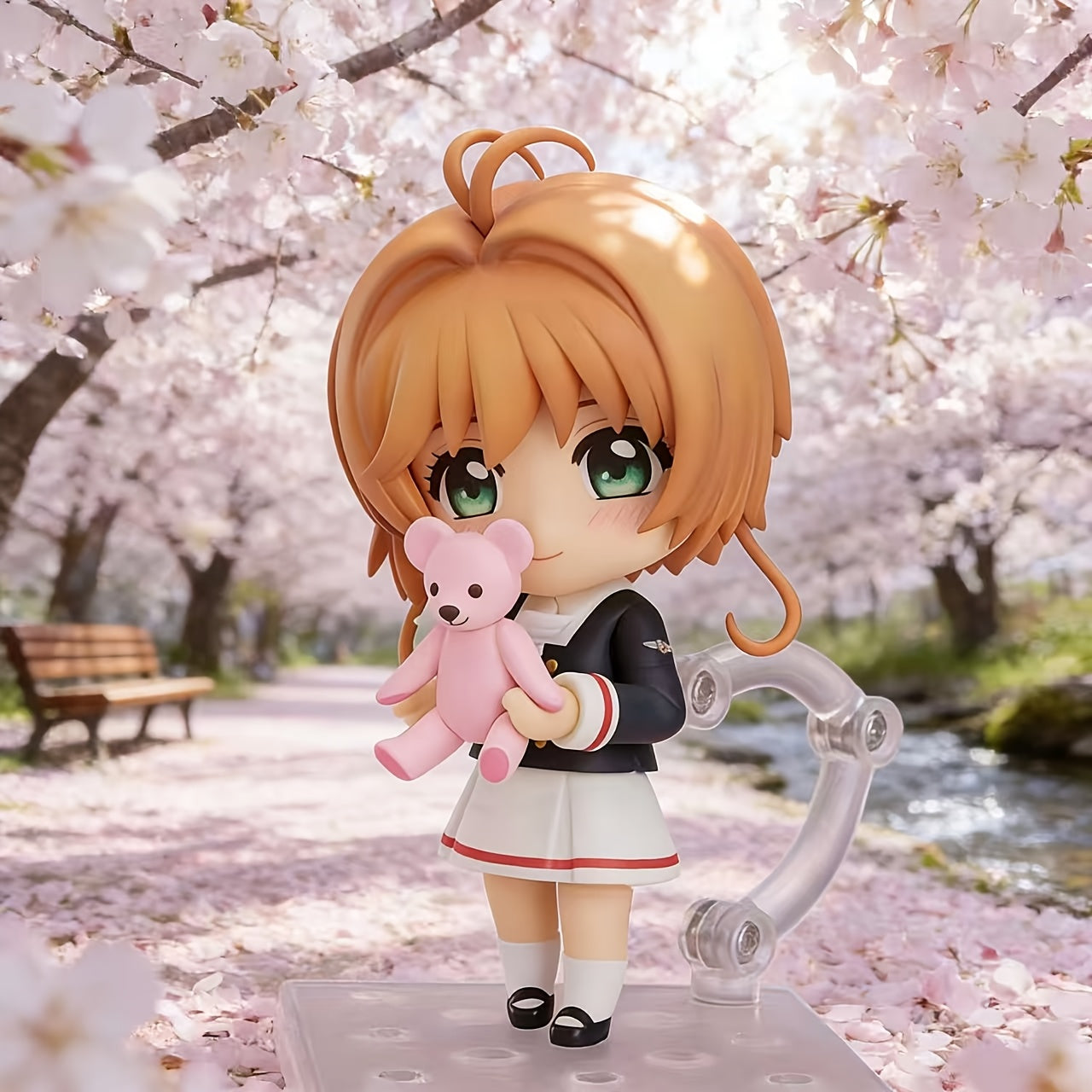 Limited Edition GSC OB11 Series Chibi Doll Figure - Movable Poseable Anime Figure with Interchangeable Faces, Collector's Edition Resin Figure Suitable for Decor, Display, Gifts for & Hobbyists