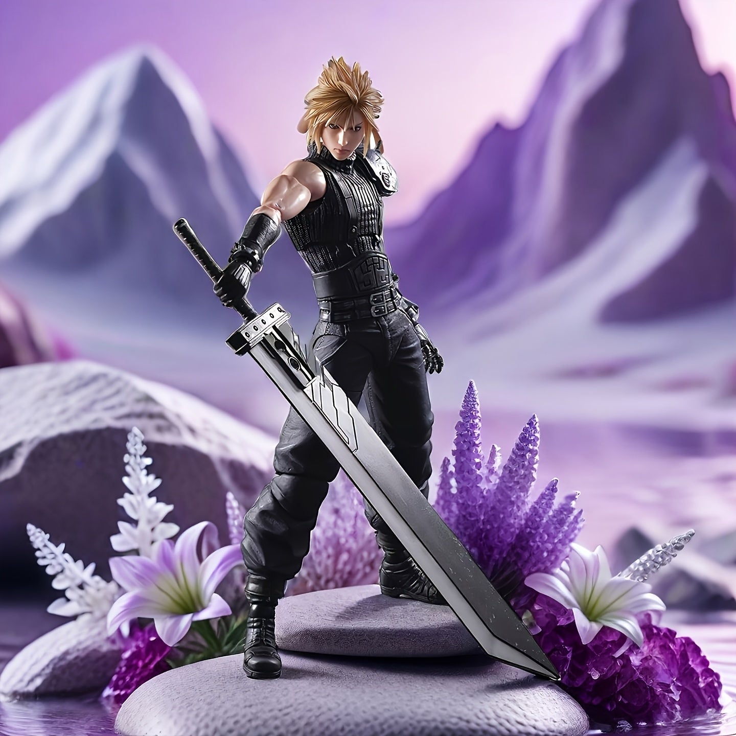 PA Series Volume 2 • Fantasy Hero Warrior • Legendary Swordsman Anime Figure • High Detail Articulated Model • Collectible Statue • Resin Desktop Ornament • Anime Theme Display Toy • Fan Collection Gift Box • Decorative Ornament