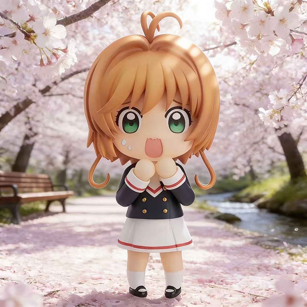 Limited Edition GSC OB11 Series Chibi Doll Figure - Movable Poseable Anime Figure with Interchangeable Faces, Collector's Edition Resin Figure Suitable for Decor, Display, Gifts for & Hobbyists