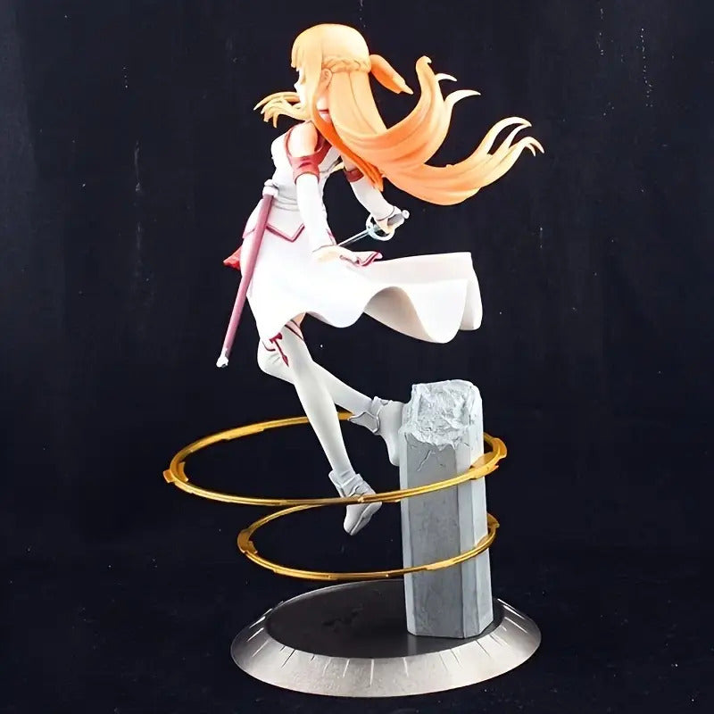 Woman with a Sword Figure - Collectible Doll Statue, Plastic\u002FResin Material, Suitable for Display And Collection, Birthday And Holiday Gifts for Gamers And Anime Fans (Attractive Female Swordsman)