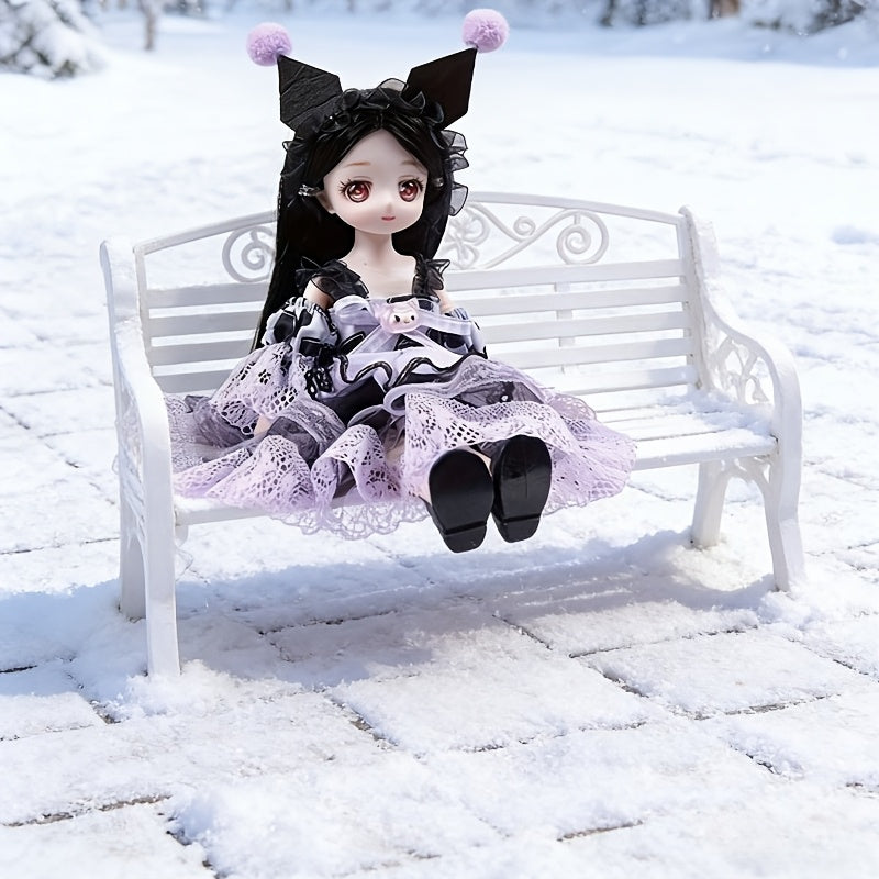 Sanrio dress-up Cinnamoroll, Kuromi, Melody, Pompompurin 2 birthday gift set