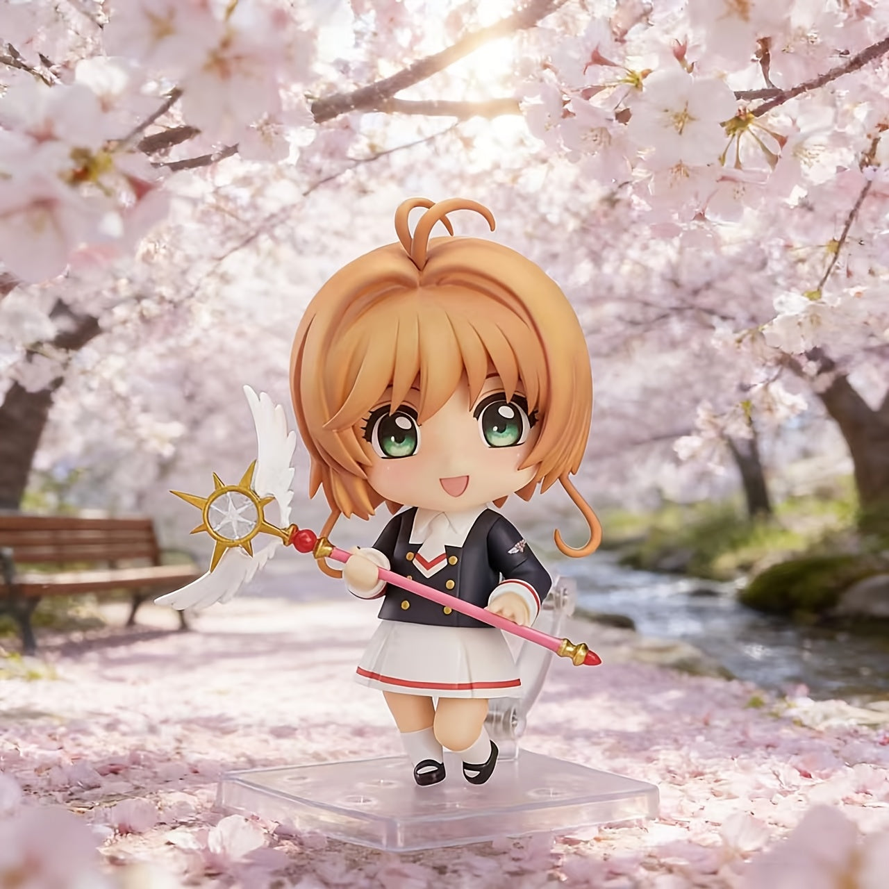 Limited Edition GSC OB11 Series Chibi Doll Figure - Movable Poseable Anime Figure with Interchangeable Faces, Collector's Edition Resin Figure Suitable for Decor, Display, Gifts for & Hobbyists